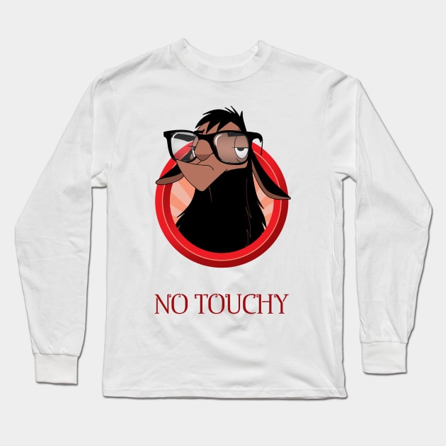 No touch! No touchy! Long Sleeve T-Shirt by ggiuliafilippini